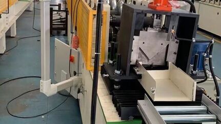 Step Flashing Roll Forming Machine In Orlando Florida USA