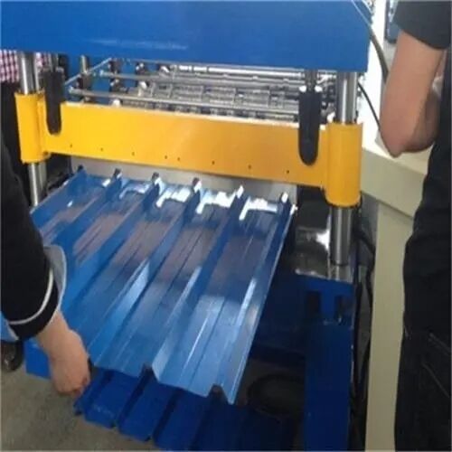 Trapezoid Roofing Sheet Roll Forming Machine In China