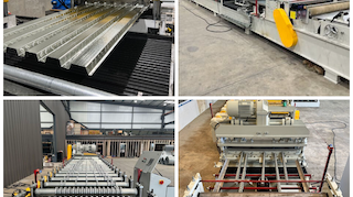 Type B Metal Roof Deck roll forming machine USA