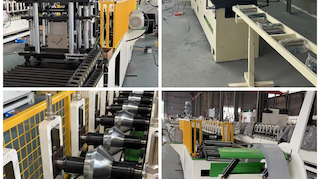 Type D Drip edge roll forming machine USA