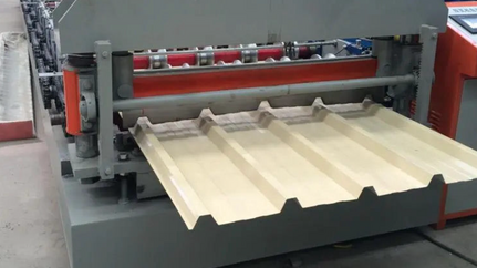 Wall panel roll forming machine in Ireland