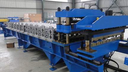 Wall Panel Roll Forming Machine In Texas USA