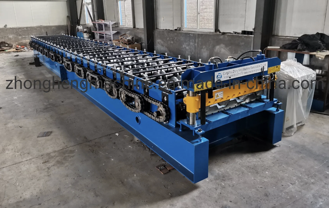 Zh metal deck floor roll forming machine in Mozambique